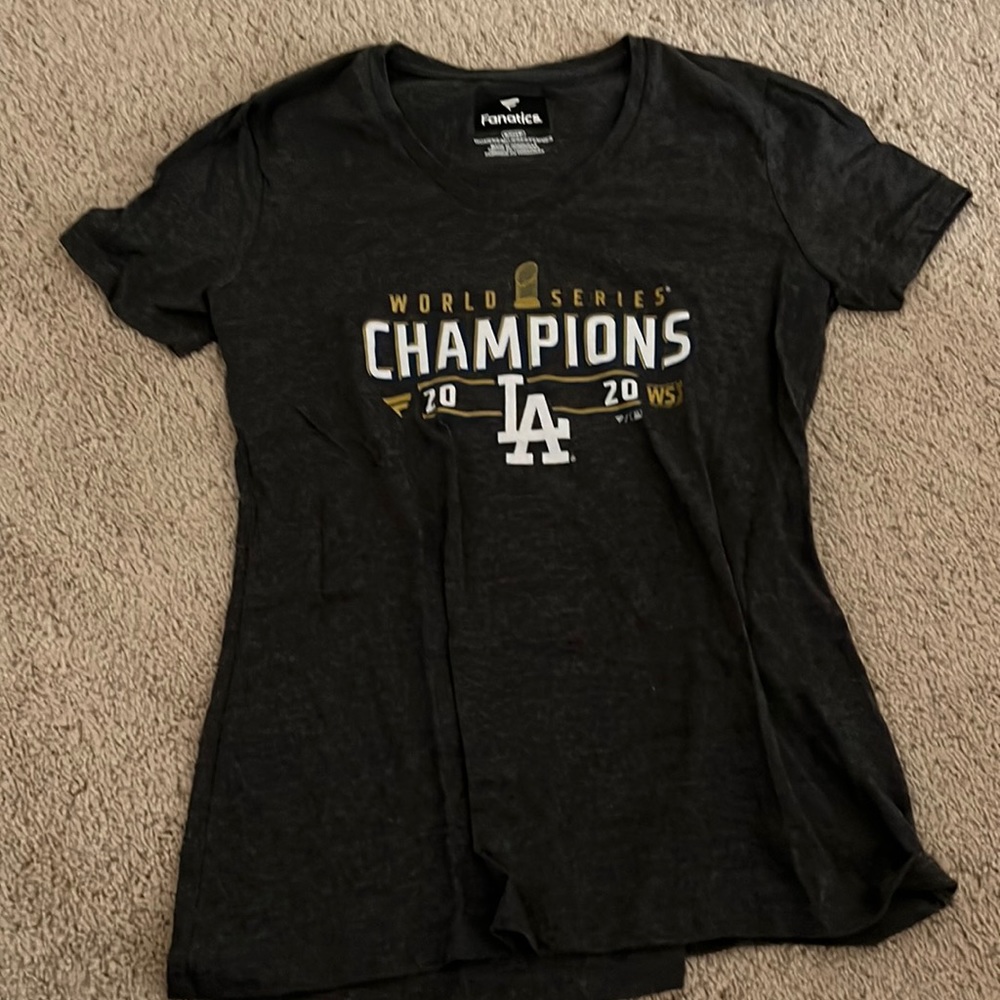 Dodgers World Series womens tee